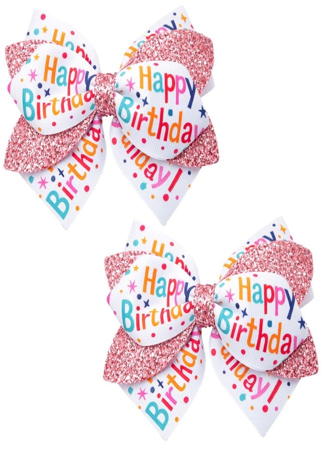 Ymapinc مشبكان للشعر على شكل فيونكة عيد ميلاد سعيد من Ymapinc، قطعتان، فيونكات كبيرة مزينة بالترتر للبنات، دبوس شعر كبير لتزيين فستان حفلة عيد الميلاد - Image 1